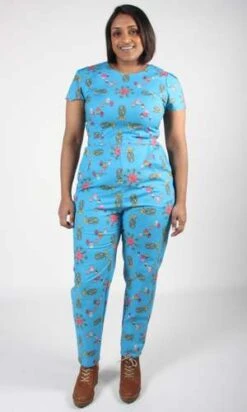 Birds Of North AmericaAuk Jumpsuit - Blue Pineapple Party