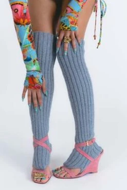 AbacaxiBaby Alpaca Thong Legwarmers