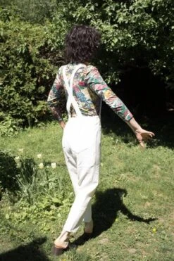 Birds Of North AmericaAstrilde Overalls - Ecru