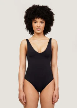 KYE IntimatesPlunge One Piece Swimsuit - Black