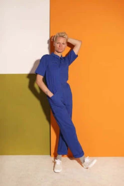 L.F.MarkeyDanny Boilersuit - Cobalt