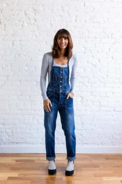 Miou MuseDolly Overalls - Blue