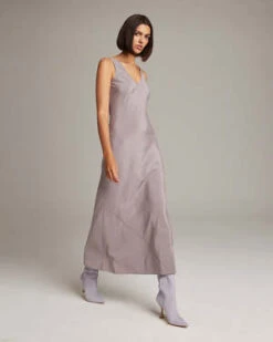 VOZDouble V Slip Dress - Light Lavender