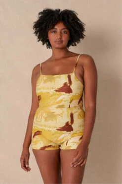 Hakea SwimTerrain One Piece - Sunflower