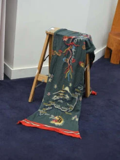 KapitalCompressed Wool Scarf - Happy Souvenir Green