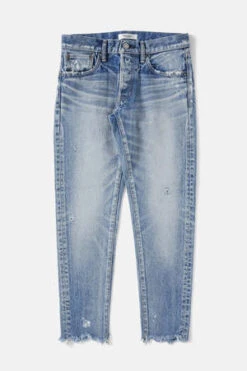 MOUSSYKeller Tapered Jean - Light Blue
