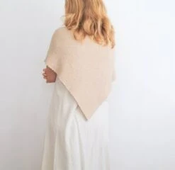 ERGObandana Knit Triangle Scarf - Sesame