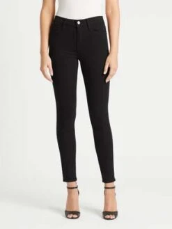 FRAME DenimLe High Skinny Jean - Film Noir