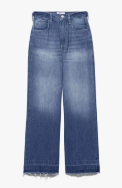 FRAME DenimLe Pixie High N Tight Wide Leg - Atrium