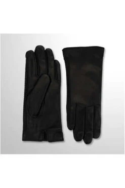 HisoLeather Gloves - Jet Black