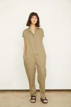 Marina Leight AtelierMooring Linen Romper