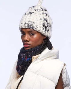 Mischa Lampertsmall Snood Scarf - Dark Twombly