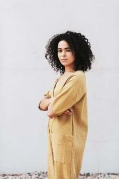 Happy French Ganghappyfrenchgang Jumpsuit - Mustard