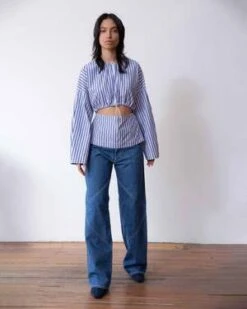 NOMIASeamed Denim Pant