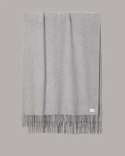 Rag & BoneAddison Recycled Wool Scarf - Mid Grey