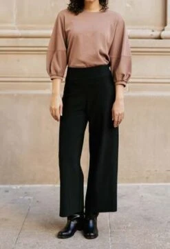 NKCRemi Straight Leg Trouser - Black