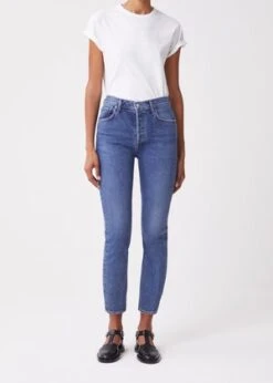 AGOLDEVintage AGOLDE Riley High Rise Straight Crop Pant - Transfer