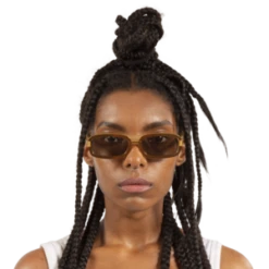 Y/projectLinda Farrow Edition Sunglasses - Rose Gold