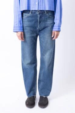 ChimalaSelvedge Denim Straight Jeans - Blue