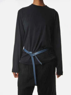 Phi 1.618Slim Wrap Belt - Blue