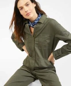 OuterknownStation Jumpsuit - Olive Night