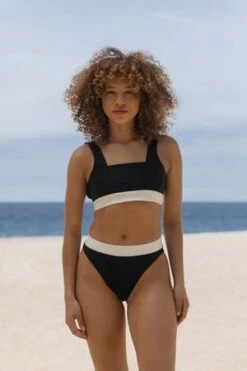 The Saltwater CollectiveJosi Top - Black/Ivory