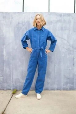 Tidy Street General StoreVetra Jumpsuit - Black/Blue