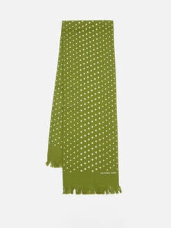 Universal WorksShort Scarf - Dot Print Green