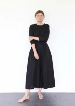 Black CraneWide Culotte Jumpsuit - Black